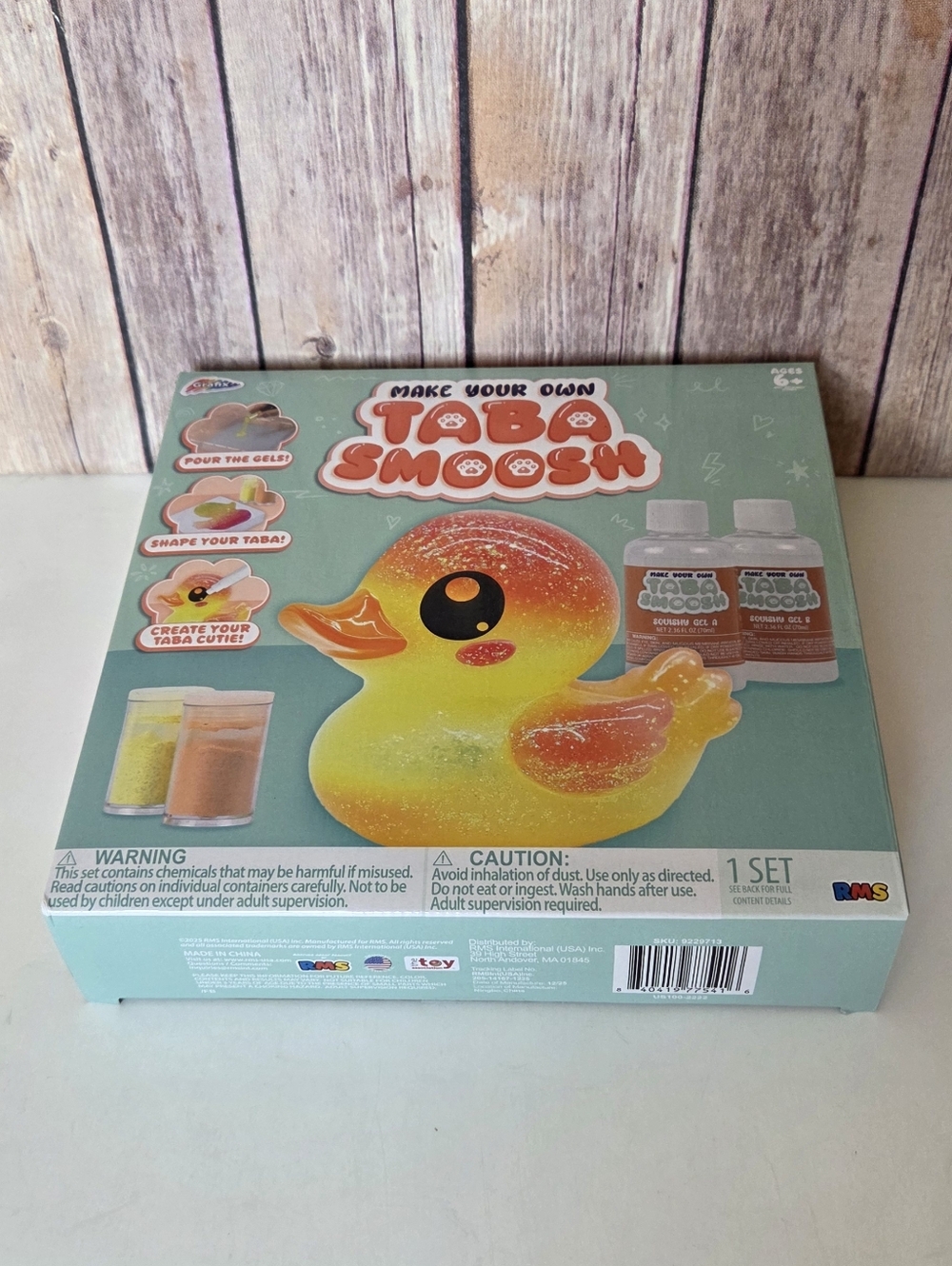 Make Your Own Taba Smoosh Duck Kit NIB - Picture 9 of 10